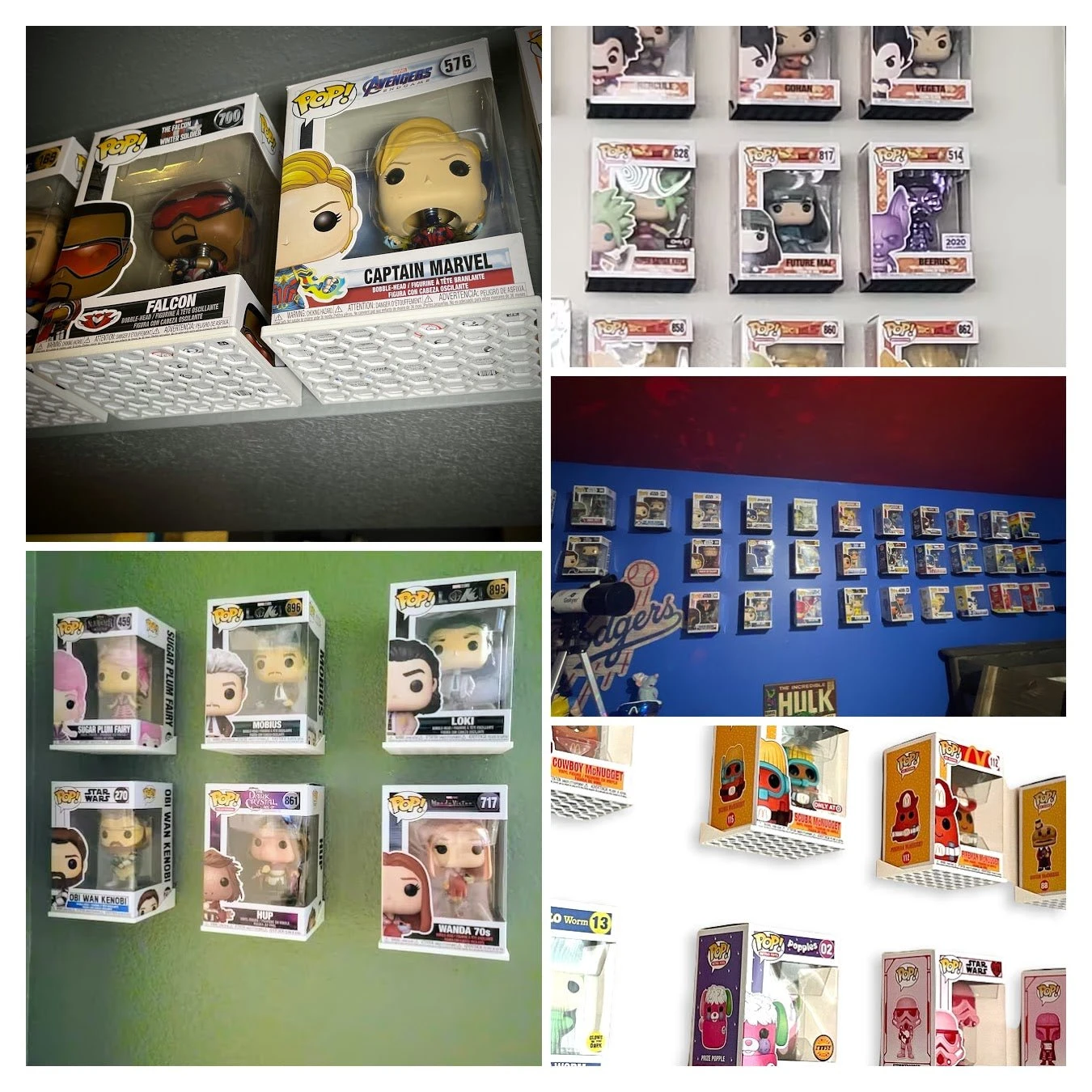 SuperheroDIY Pop Box Floating Shelves | Fits Soft Cases Or Hard Protectors Or Funko Box Only | Screws Included! 6 SuperheroDIY Pop Box Floating Shelves | Fits Soft Cases Or Hard Protectors Or Funko Box Only | Screws Included! - Image 6