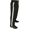 Smitty Officials Apparel Smitty Foul Weather Athletic Fit Black Football Referee Pants