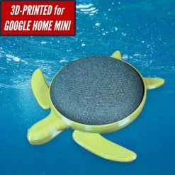 SuperheroDIY Sea Turtle Base For Google Nest Mini Smart Speaker | Cute Turtle Stand For Google Home Mini Holder | Turtle Google Home Mini Stand