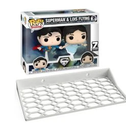 SuperheroDIY Shelf For Funko 2 PACK Wall Mount | Funko Pop Box Wall Mount For Funko 2-Pack | Floating Shelves For Funko | Includes Mounting Screws