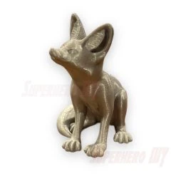 SuperheroDIY Sitting Fennec Fox Figurine | Cute Sitting Fennec Fox | Multiple Sizes And Colors Available | 3D-printed Smallest Fox -smitty shop sitting fennec fox figurine cute sitting fennec fox multiple sizes and colors available 3d printed smallest fox 407839 1500x