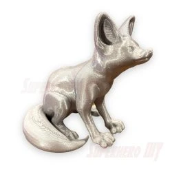 SuperheroDIY Sitting Fennec Fox Figurine | Cute Sitting Fennec Fox | Multiple Sizes And Colors Available | 3D-printed Smallest Fox -smitty shop sitting fennec fox figurine cute sitting fennec fox multiple sizes and colors available 3d printed smallest fox 563266 1500x