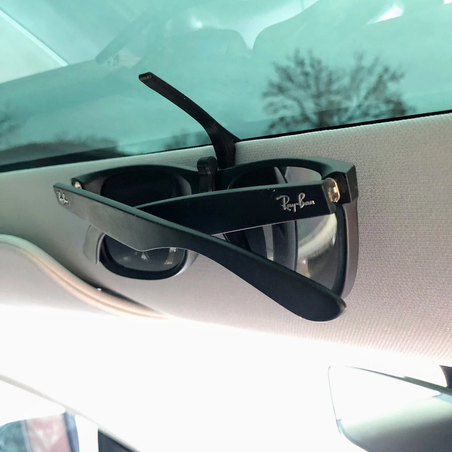 Default -smitty shop tesla model 3 sunglasses mount for headliner fits model y too