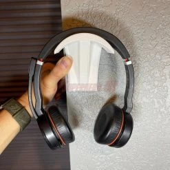 SuperheroDIY Wall Mounted Headphone Stand | No Screws No Drilling And Fits Most Headphones | Mount With Included Command Strips -smitty shop wall mounted headphone stand no screws no drilling and fits most headphones mount with included command strips 317851 1500x