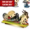 SuperheroDIY Wall Shelf Display For Funko Rides! Goat Boat | Out Of Box Display | Screws Included